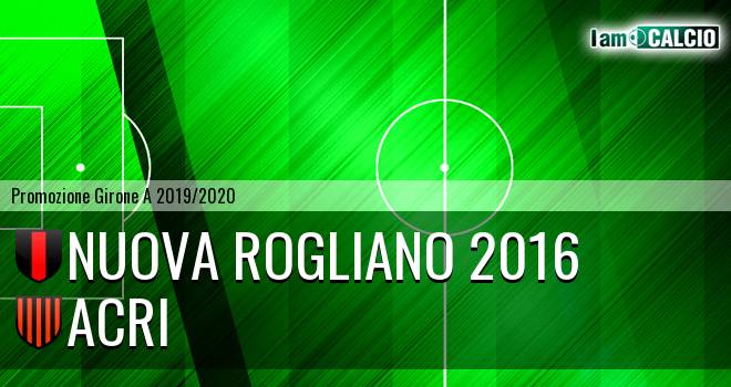 Nuova Rogliano 2016 - Acri