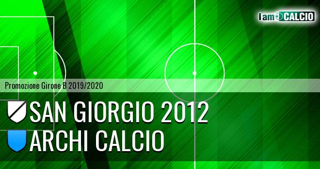 San Giorgio 2012 - Archi Calcio