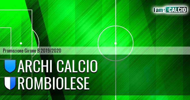 Archi Calcio - Rombiolese