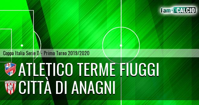 Atletico Terme Fiuggi - Città di Anagni