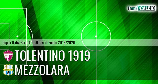 Tolentino 1919 - Mezzolara