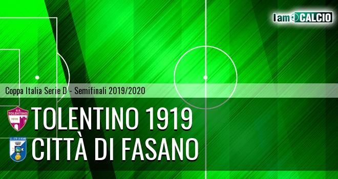 Tolentino 1919 - Citta' di Fasano