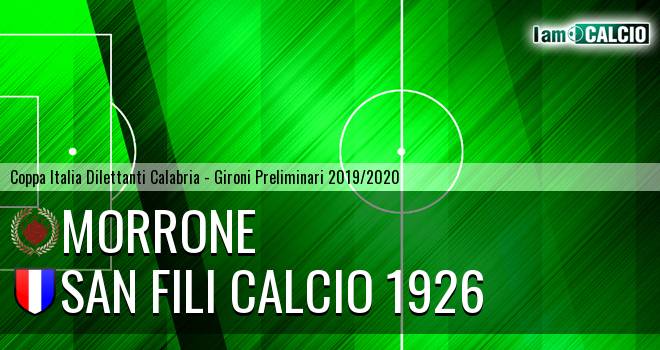 Morrone - San Fili Calcio 1926