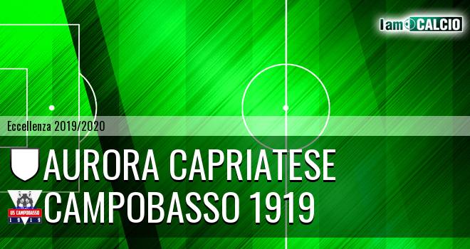 Aurora Alto Casertano - Campobasso FC