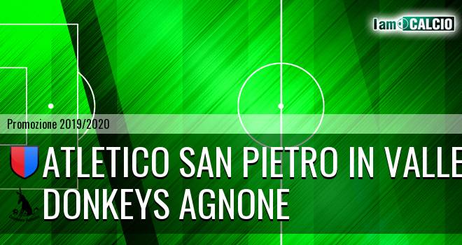 Atletico San Pietro in Valle - Donkeys Agnone