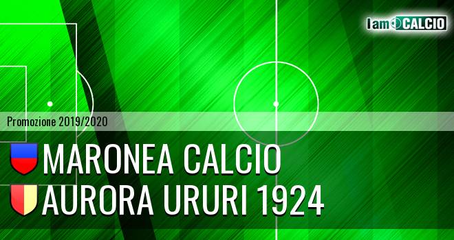 Maronea Calcio - Aurora Ururi 1924