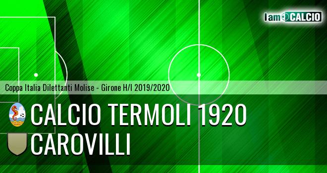 Termoli Calcio 1920 - Carovilli