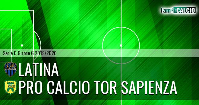 Latina - Pro Calcio Tor Sapienza