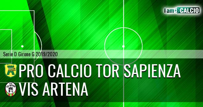 Pro Calcio Tor Sapienza - Vis Artena