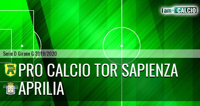 Pro Calcio Tor Sapienza - Aprilia