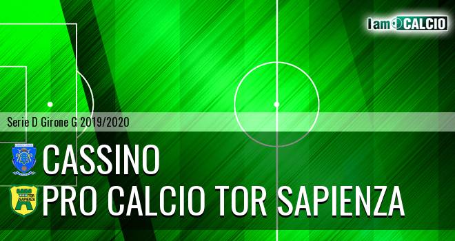 Cassino - Pro Calcio Tor Sapienza