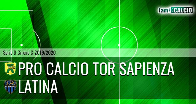 Pro Calcio Tor Sapienza - Latina