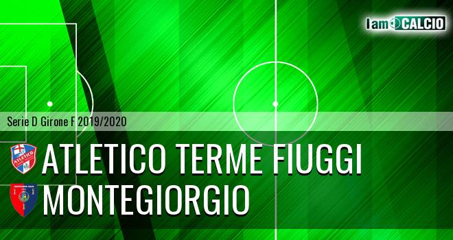 Atletico Terme Fiuggi - Montegiorgio