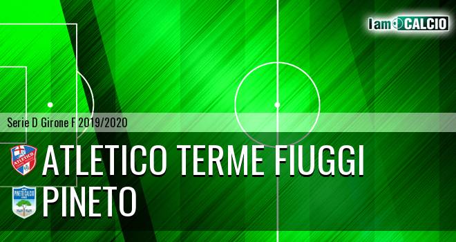 Atletico Terme Fiuggi - Pineto