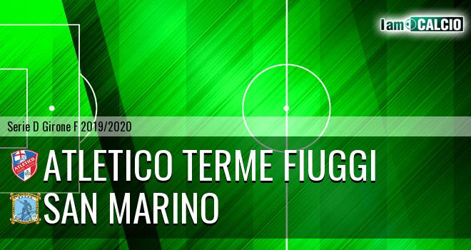 Atletico Terme Fiuggi - Cattolica Calcio SM