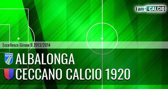 Albalonga - Ceccano Calcio 1920