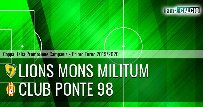 Lions Mons Militum - Alvignano Calcio