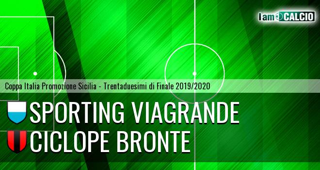 Sporting Viagrande - Ciclope Bronte