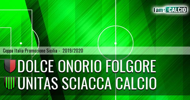 Dolce Onorio Folgore - Unitas Sciacca Calcio