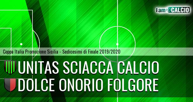 Unitas Sciacca Calcio - Dolce Onorio Folgore