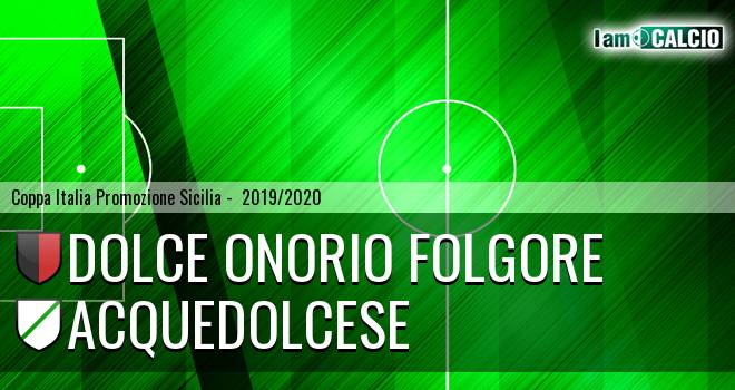 Dolce Onorio Folgore - Acquedolcese