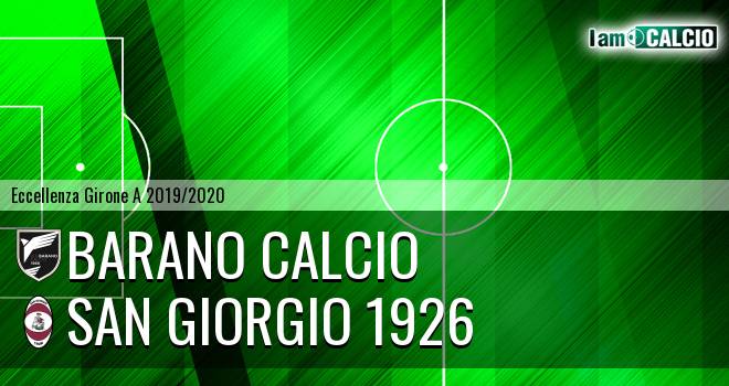 Barano Calcio - San Giorgio 1926