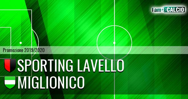 Sporting Lavello - Miglionico