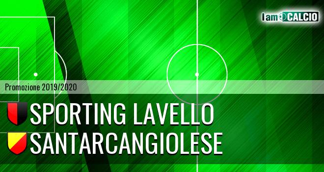 Sporting Lavello - Santarcangiolese