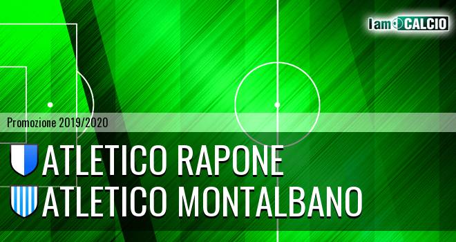 Atletico Rapone - Atletico Montalbano