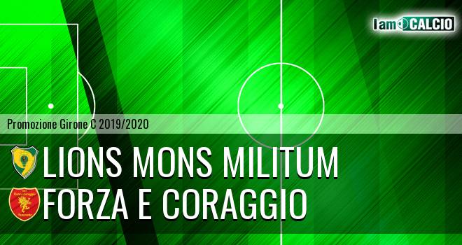 Lions Mons Militum - Forza e Coraggio