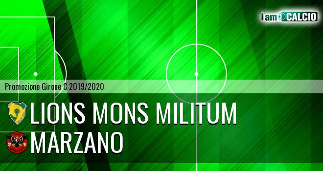 Lions Mons Militum - Marzano