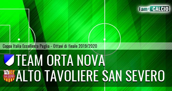 Team Orta Nova - San Severo Calcio