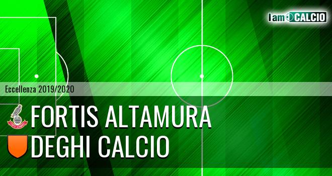 Fortis Altamura - Deghi Calcio