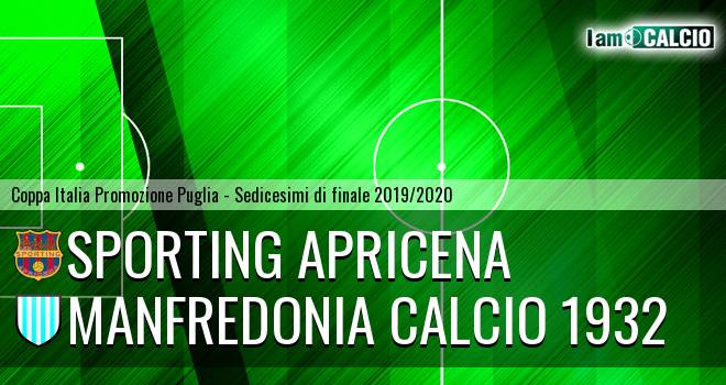 Sporting Apricena - Manfredonia Calcio 1932