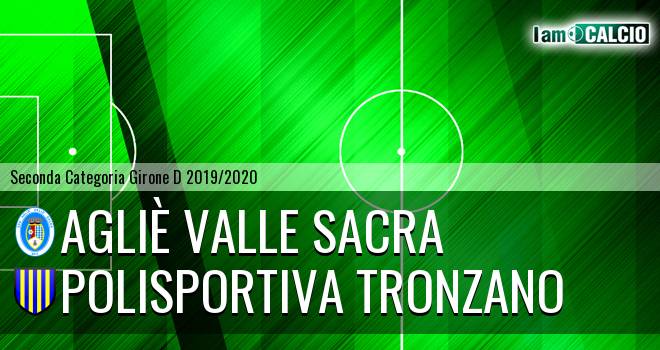 Agliè Valle Sacra - Polisportiva Tronzano