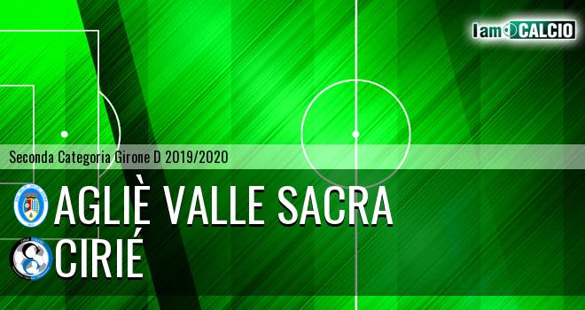 Agliè Valle Sacra - Virtus Cirié