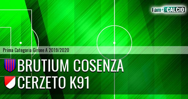 Brutium Cosenza - Cerzeto K91