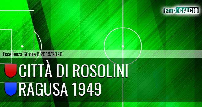 Città di Rosolini - Ragusa 1949