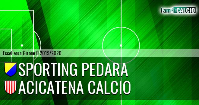 Sporting Pedara - Acicatena Calcio