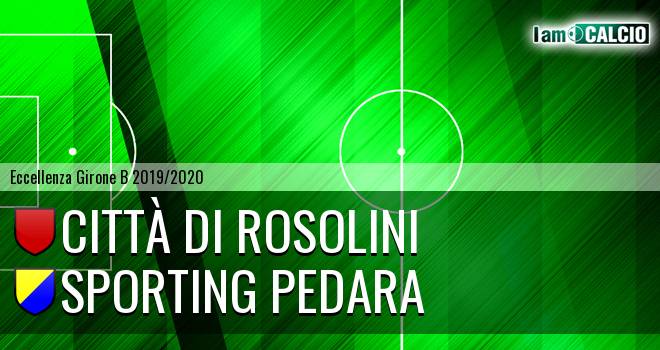 Città di Rosolini - Sporting Pedara