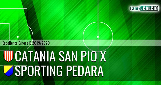 Catania San Pio X - Sporting Pedara