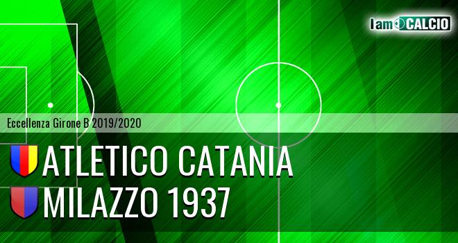 Atletico Catania - Milazzo 1937