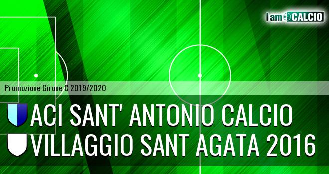 Aci Sant' Antonio Calcio - Villaggio Sant Agata 2016