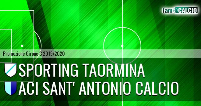 Sporting Taormina - Aci Sant' Antonio Calcio