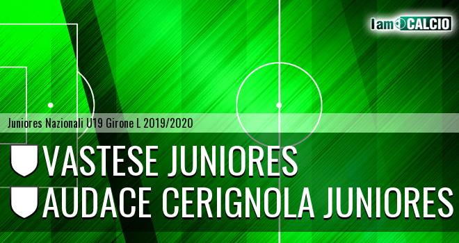 Vastese Juniores - Audace Cerignola Juniores
