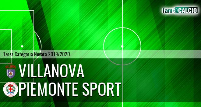 Villanova - Piemonte Sport