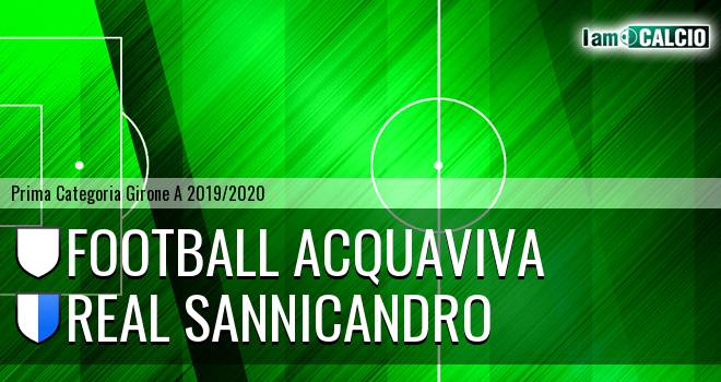 Football Acquaviva - Real Sannicandro