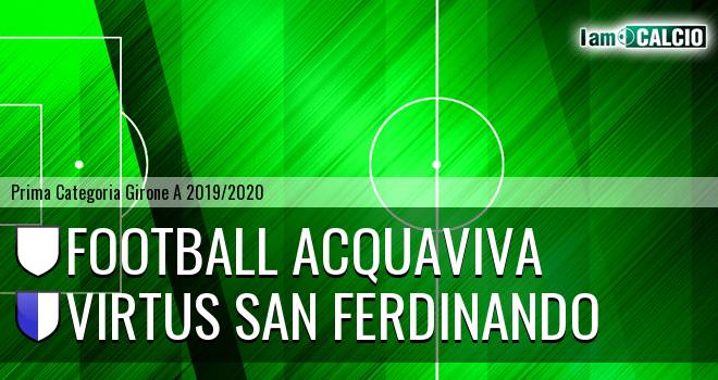 Football Acquaviva - Virtus San Ferdinando