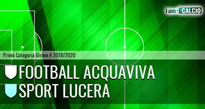 Football Acquaviva - Lucera Calcio