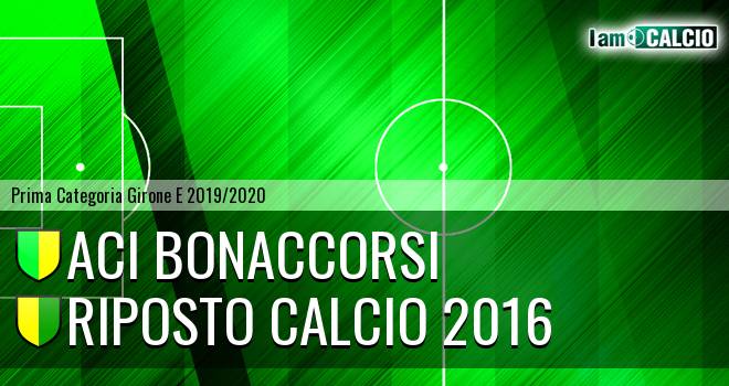 Aci Bonaccorsi - Riposto Calcio 2016